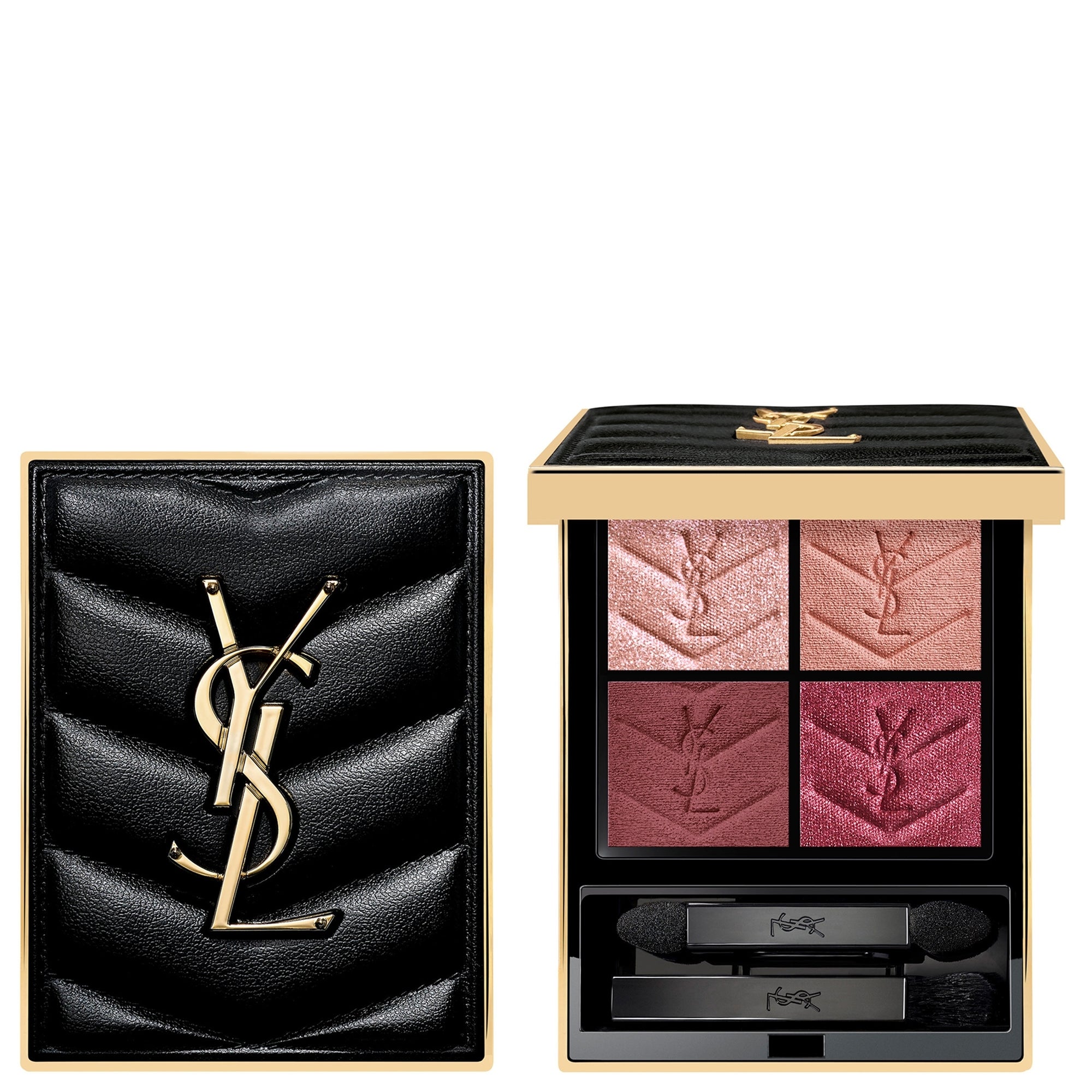 YSL 四色皮革眼影盘