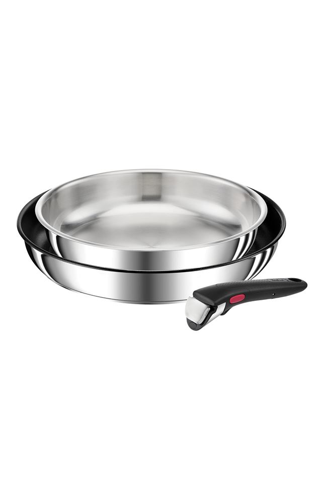 Tefal Ingenio Préférence L9739102 不锈钢煎锅两件套