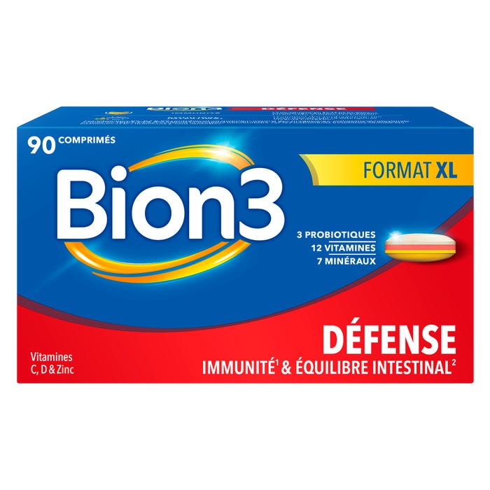 Bion3 Défense 三重免疫复合片，90片