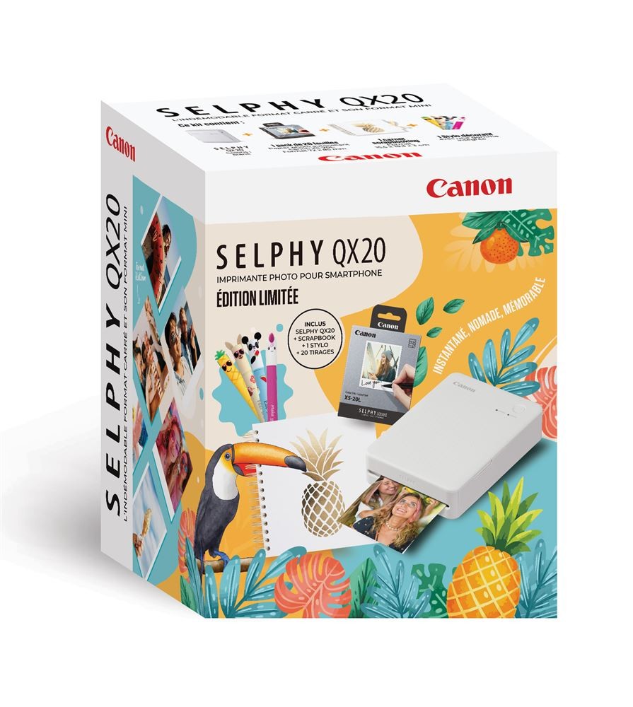 Canon Selphy QX20 方形照片打印机