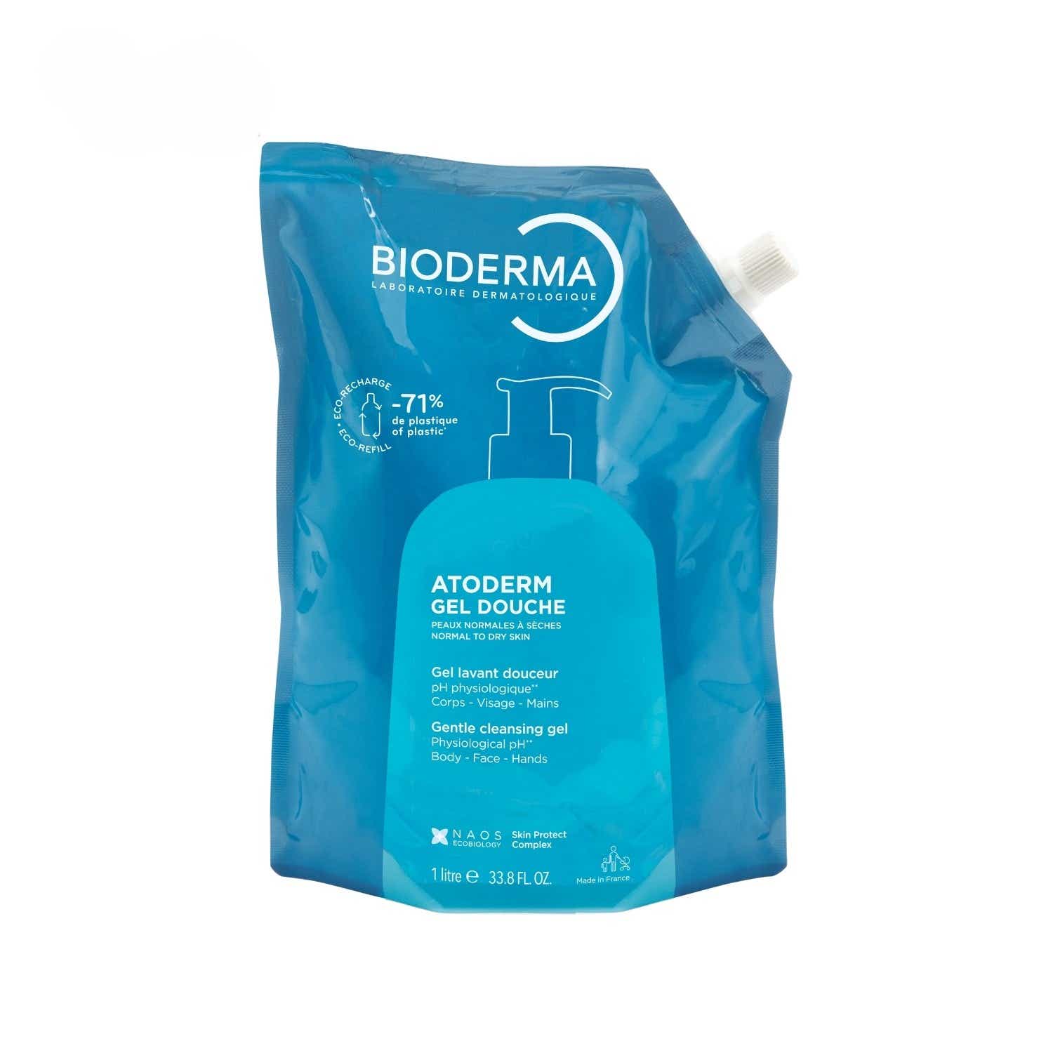 Bioderma Atoderm 温和沐浴啫喱 替换装 1L