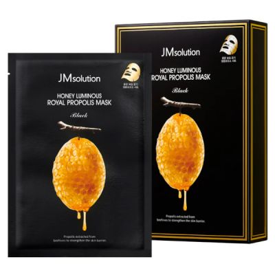 JMsolution蜂蜜蜂胶亮采面膜10片装