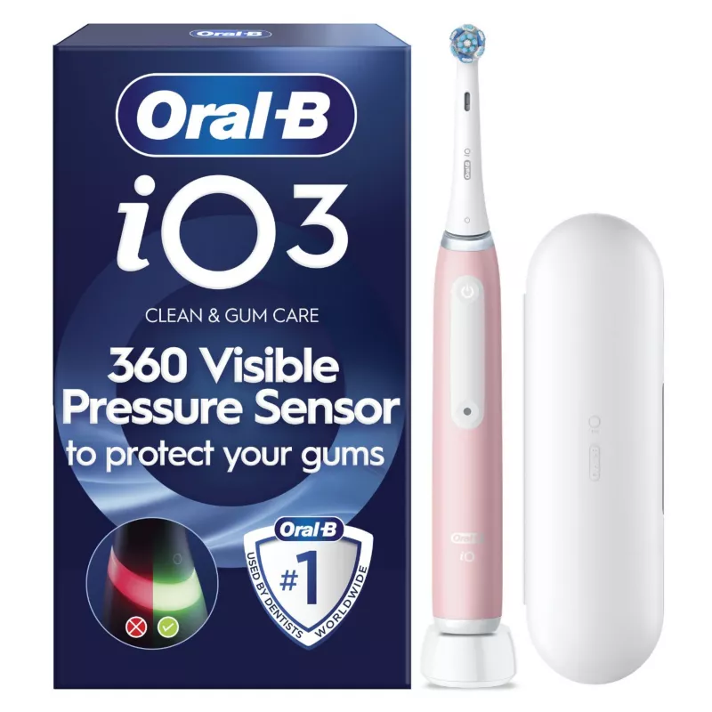 Oral-B iO3 电动牙刷(藕粉色)
