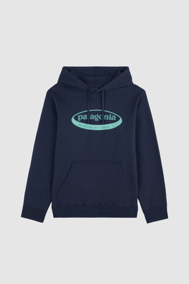 Patagonia '95 Oval Logo Uprisal 连帽卫衣·蓝