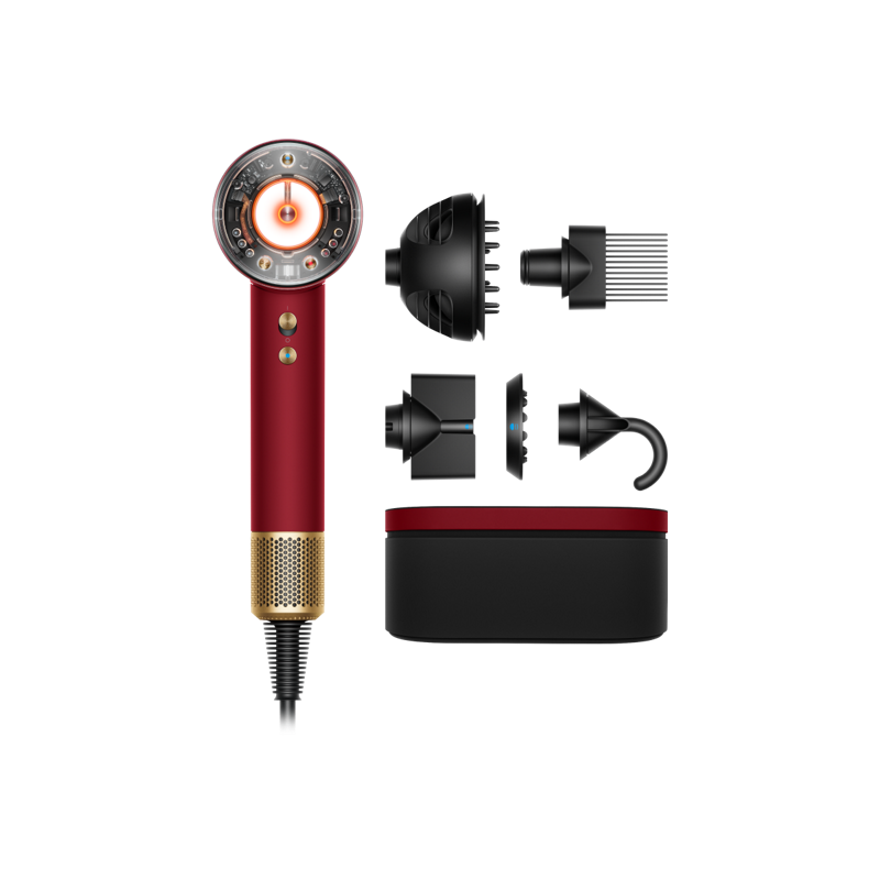 Dyson Supersonic Nural 智能吹风机(丝绒红金)