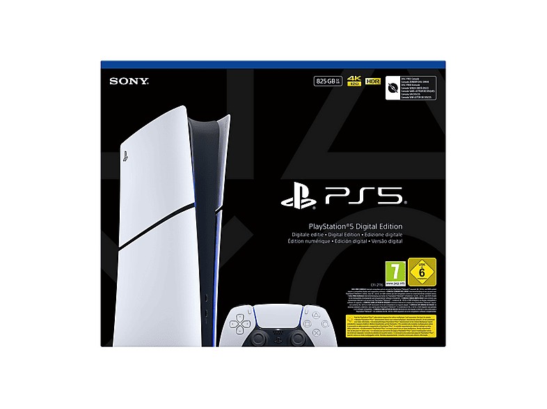 索尼 PS5 Slim 数字版游戏机 825GB