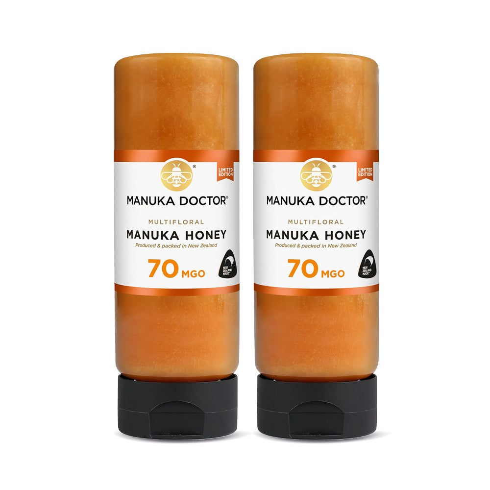 70MGO挤压瓶麦卢卡蜂蜜 500g 双瓶装