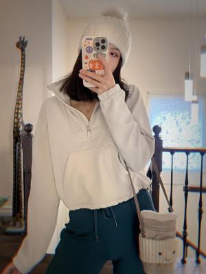 Lululemon Softstreme Half-Zip 长款拉链卫衣