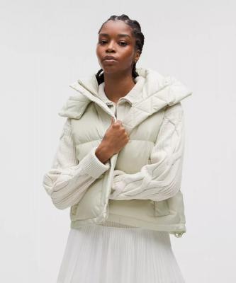 Lululemon Crop Pufferweste 600 羽绒背心