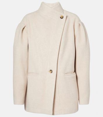 ISABEL MARANT 羊毛混纺夹克 白色