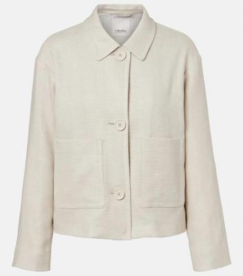 S MAX MARA Dattero 亚麻棉夹克