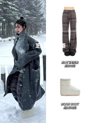 Icon Low 雪地靴 米色