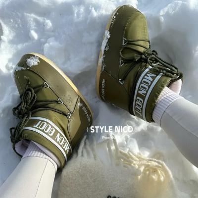 Icon Low 绿色雪地靴