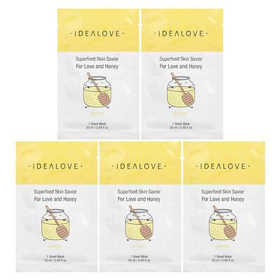 Idealove 超级食物护肤面膜蜂蜜*5
