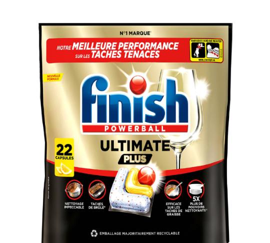 Capsules Lave-Vaisselle Citron Powerball Ultimate Plus FINISH