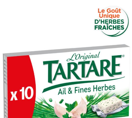 Fromage à Tartiner Ail & Fines Herbes Mini TARTARE