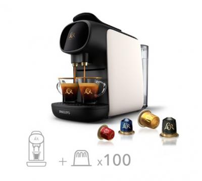 L'OR BARISTA Sublime白色咖啡机 送胶囊100颗