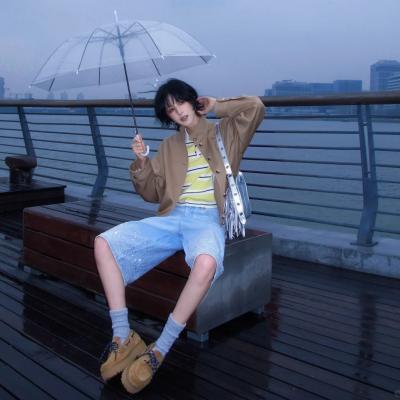 厚底麂皮乐福鞋