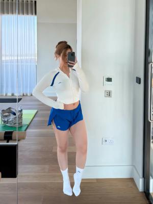 NikeSKIMS 弹力针织 女士连帽卫衣