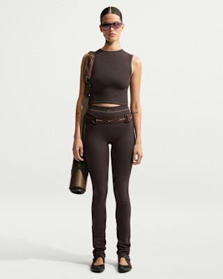 NikeSKIMS 无缝罗纹紧身裤 女款 86cm