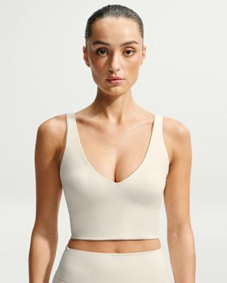NikeSKIMS 哑光长款V领文胸 女款