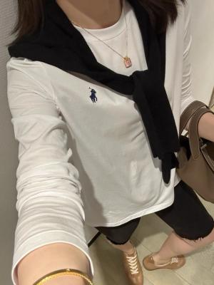 Ralph Lauren 经典版型 女士长袖T恤