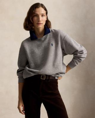 Ralph Lauren 女式抓绒圆领卫衣