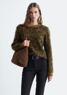 Merino Wool 美丽诺羊毛针织衫 卡其绿