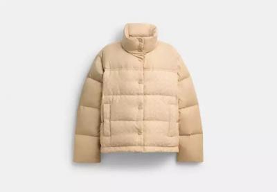 COACH Signature 羽绒夹克