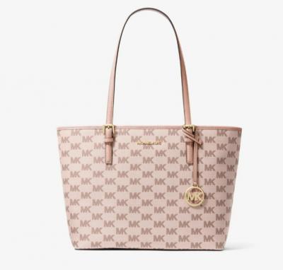 Jet Set 中号提花手提包