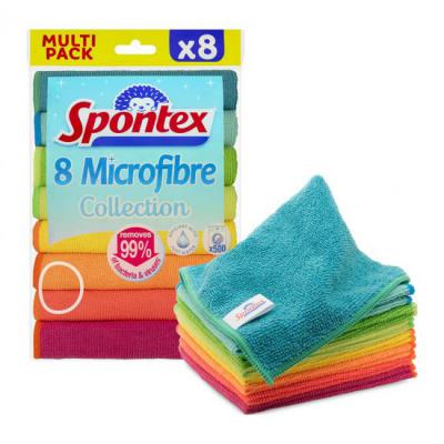 Spontex 超细纤维多用途抹布 8条装