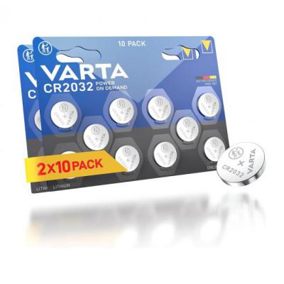 Varta 瓦尔塔 CR2032 3V 纽扣电池 20粒