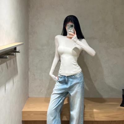 Lululemon Merino羊毛混纺圆领打底衫
