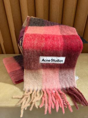 Acne Studios Vally 围巾 红色