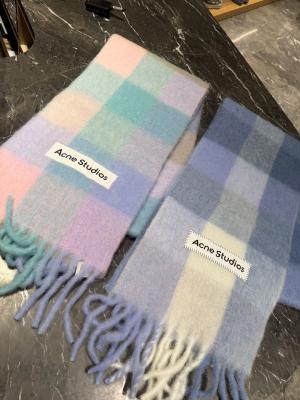 Acne Studios Vally 围巾 蓝色