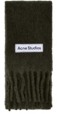 Acne Studios 格纹围巾 绿色