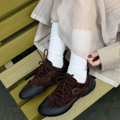 LOEWE Sneakers Grip 棕色运动鞋