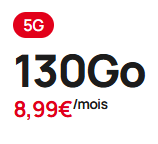 🔥 130Go · 8,99€ 起