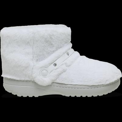 毛绒雪地靴