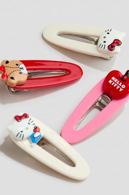 x Hello Kitty 联名发夹 4件装