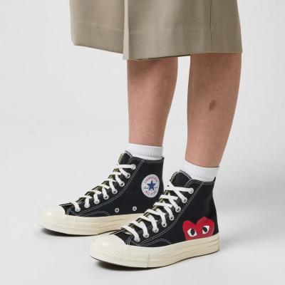  PLAY Chuck Taylor 70 高帮帆布鞋 大爱心