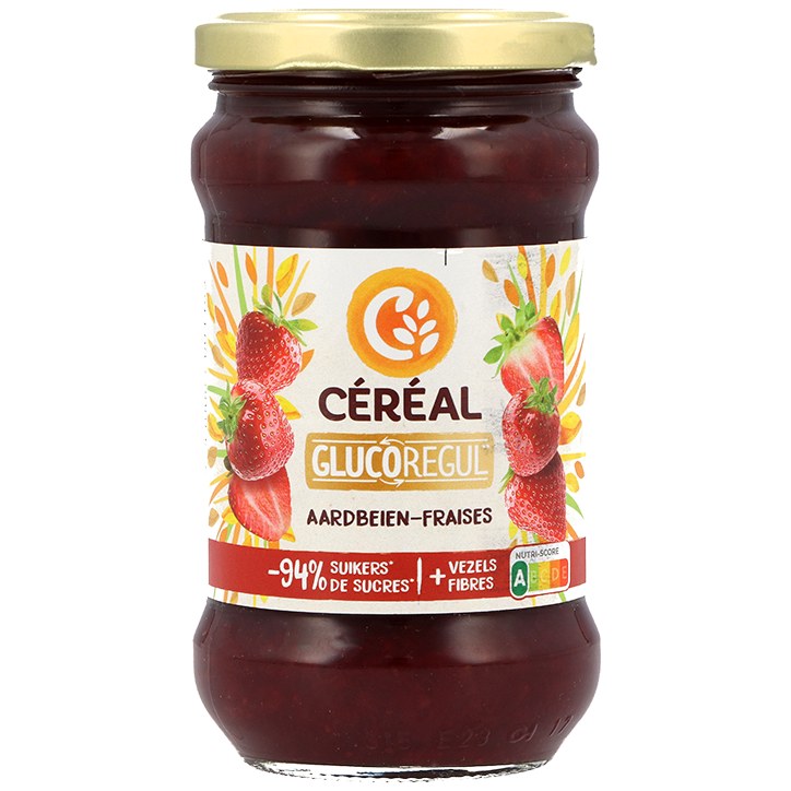 Céréal 低糖草莓果酱 320g