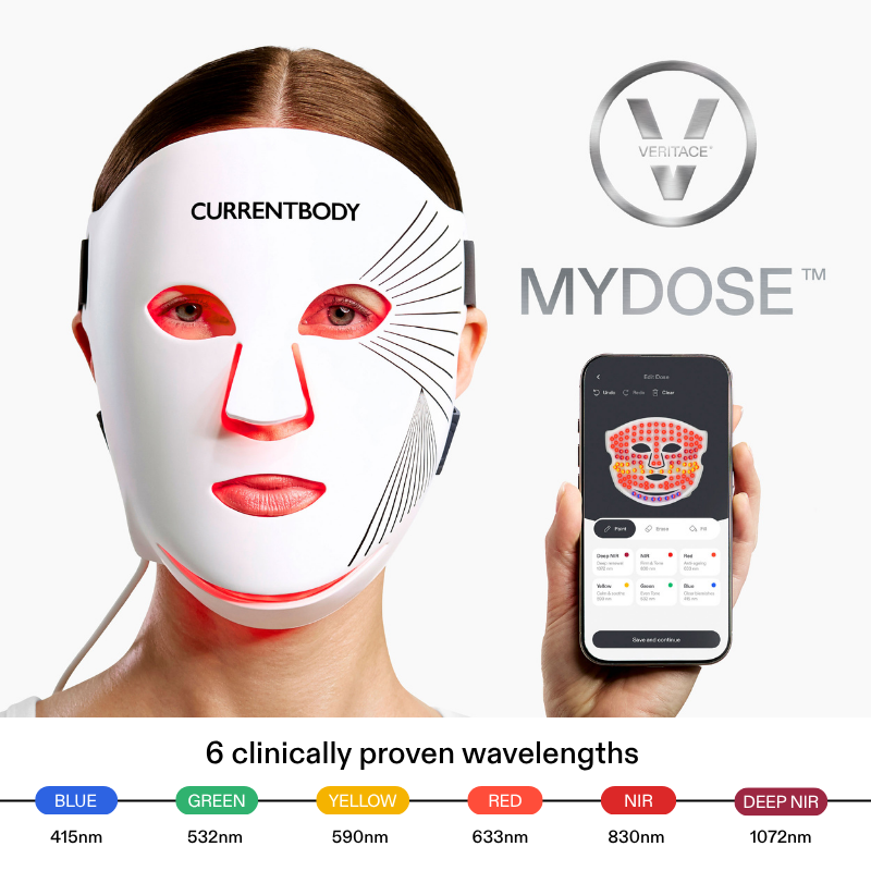 CurrentBody 三代红光 LED 面部面罩