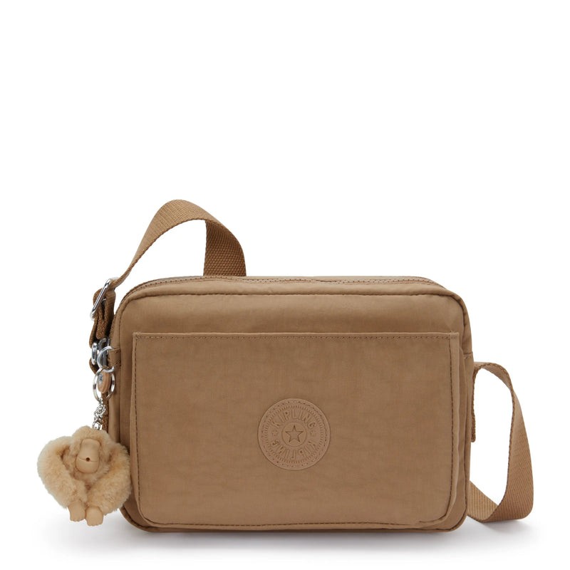 Kipling ABANU M 奶杏色斜挎包