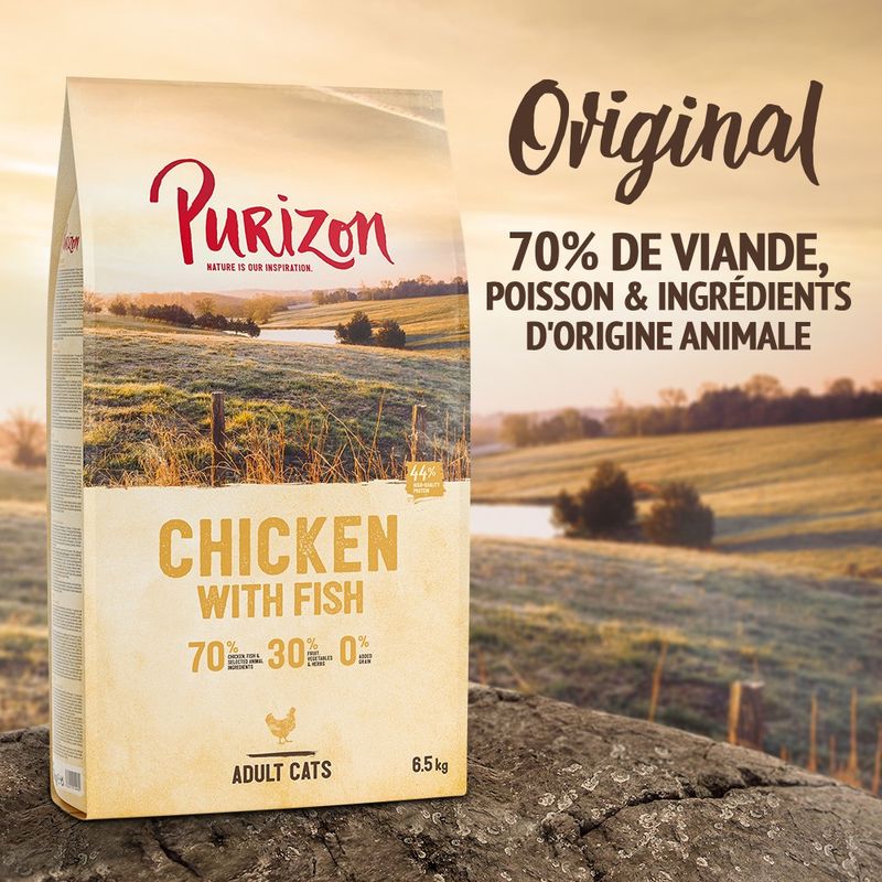 Purizon 无谷鸡肉鱼肉猫粮