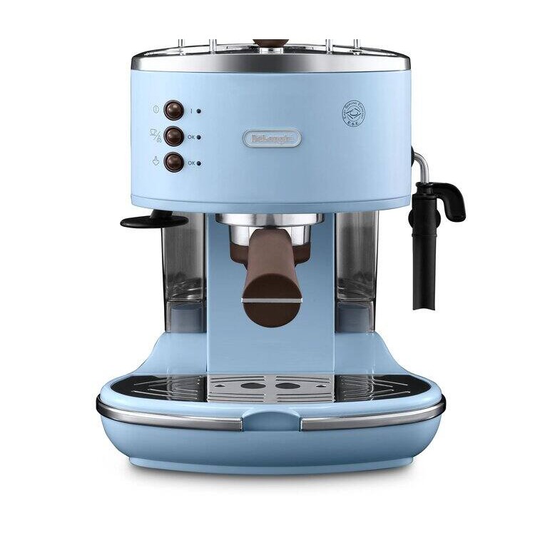 De'Longhi Icona Vintage 半自动意式咖啡机·蓝