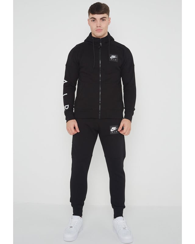 Nike Air 拉链开衫运动套装 黑