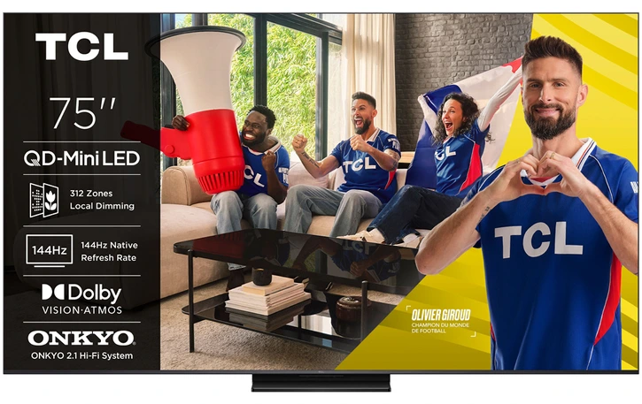 TCL 75C69K PRO QD-Mini LED 75寸