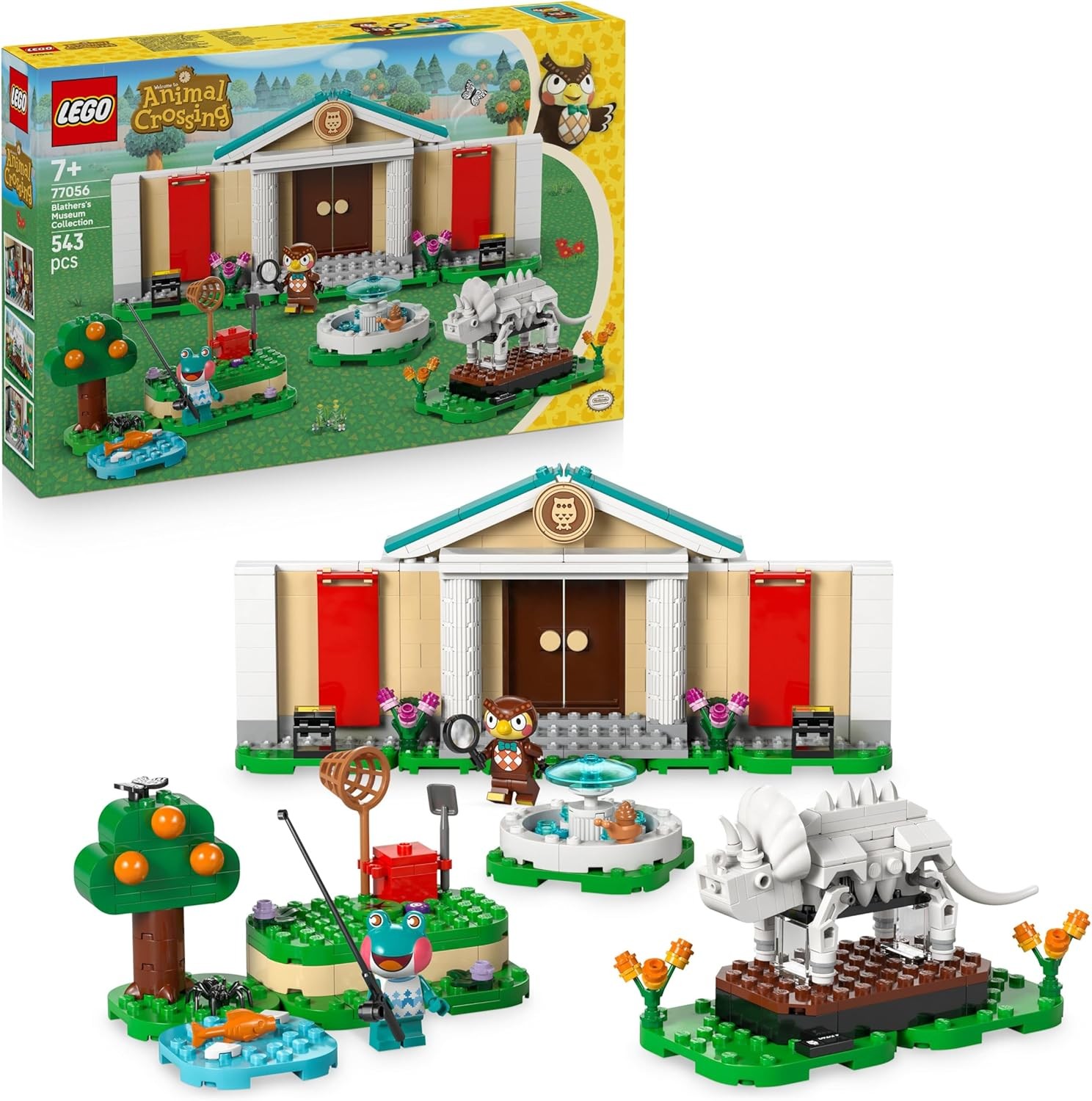 LEGO Animal Crossing 动物森友会 猫头鹰博物馆