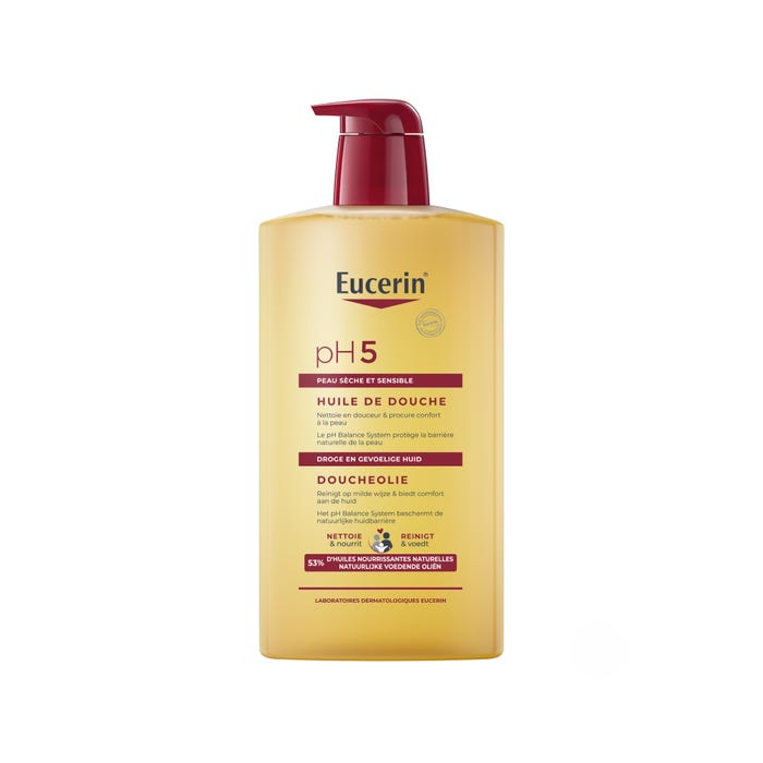 优色林(Eucerin) pH5 温和沐浴油 1L